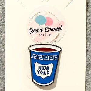 New York inspired enamel pins