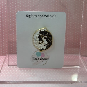 Wolf enamel pins