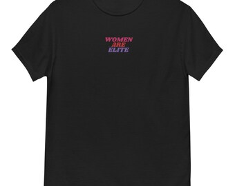 Las mujeres son camisetas de élite