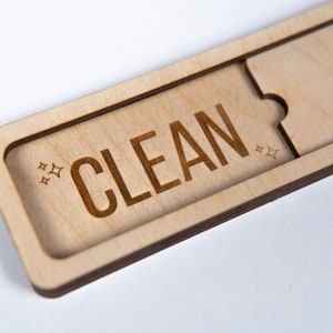 Clean Dirty Magnet for Dishwashing Machine Housewarming Gift for Mom Gift Ideas Clean Dirty Magnet Kitchen Decor Gift Ideas for Her