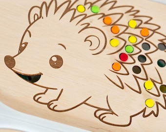 Educational Games for Kids, Sensory Games, Insert for FLISAT Table, Montessori Insert for TROFAST Bin Games, Montessori Activities at Home