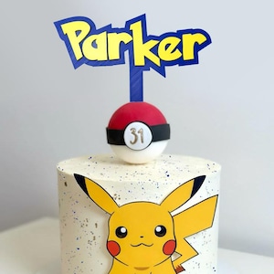 Custom Anime Birthday Cake Topper Personalized Video Game Party Decoration Gamer Birthday Cake Topper Cake Toper For Boys Birthday