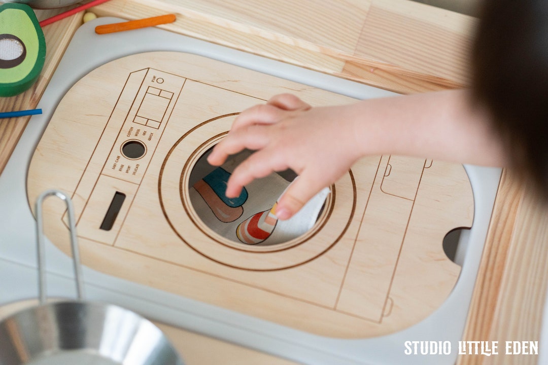 Washing Machine Insert for IKEA Flisat & Trofast – Montessori Sensory ...