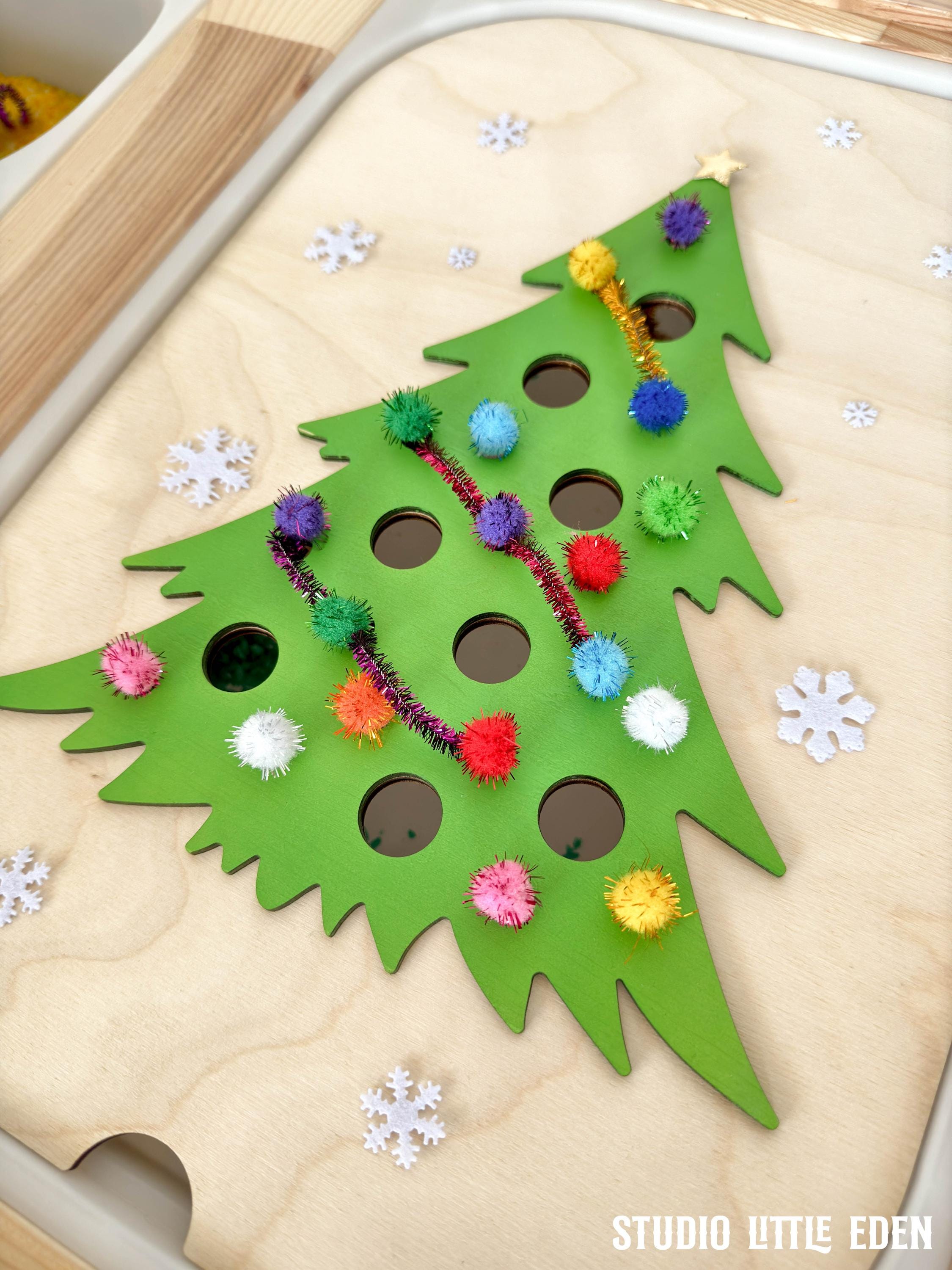 Christmas Gift Sensory Play Insert for FLISAT Table Christmas Tree ...