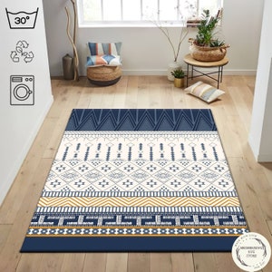 Scandinavian Geometric Rug, Pastel Colors Minimalist Rug, Scandinavian Style Rug, Abstract Rug, Living Room Rug, Salon Decor, Nordic Art Rug