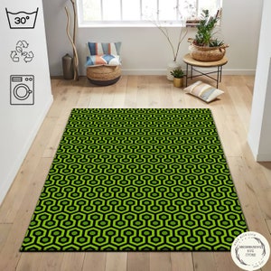 The Shining Overlook Hotel Carpet, Green The Shining Rug, The Shining Carpet, Most Popular Hotel Carpet, Overlook Hotel Rug, Halloween Rug