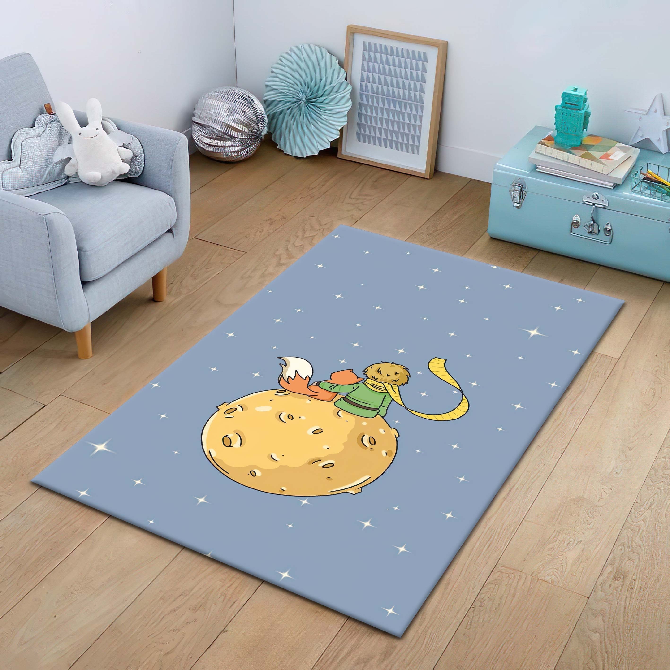 The Little Prince Rug: Le Petit Prince, Nursery Play Mat - Etsy