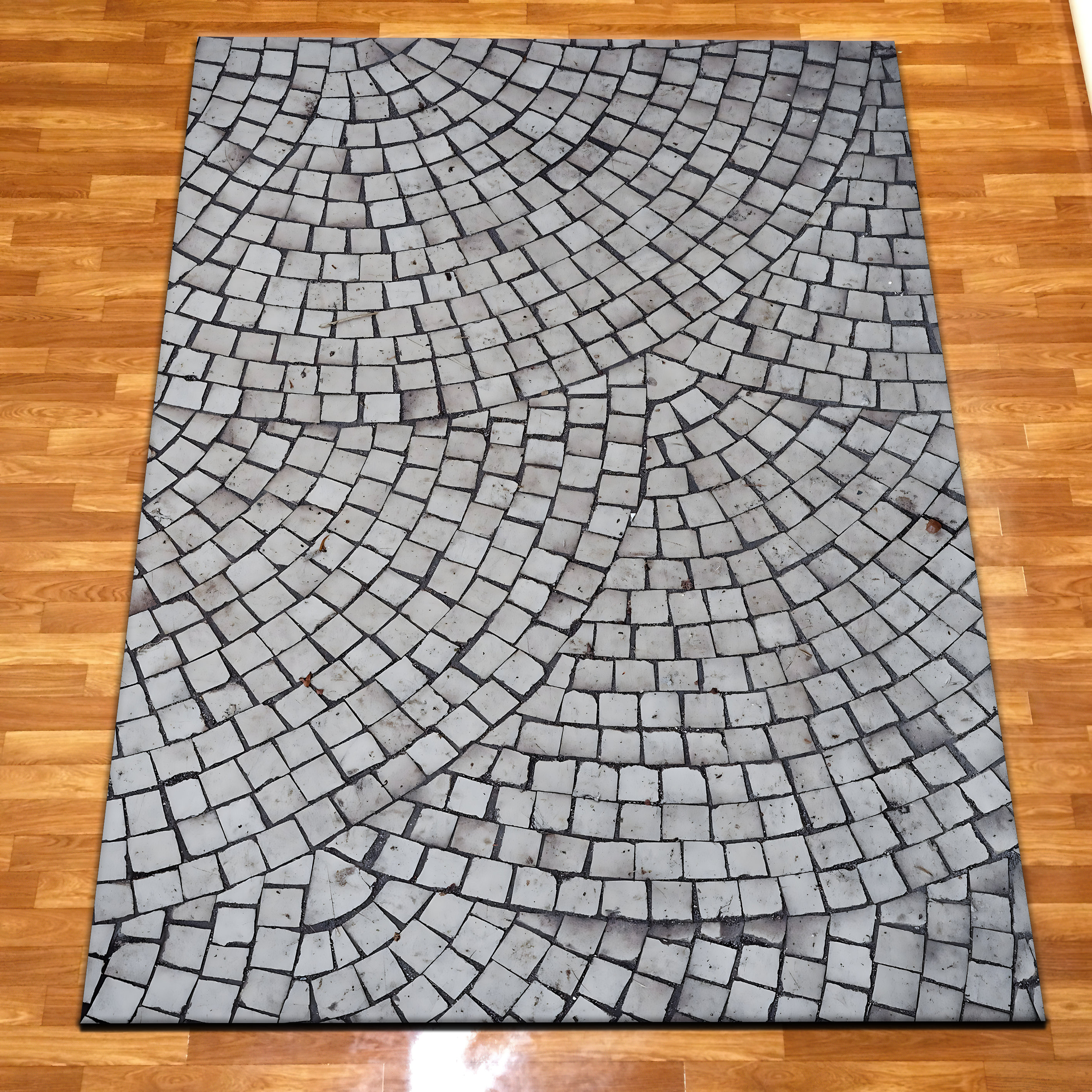 3D Cobblestone Rug: HD Quality Stone Pattern Carpet for Beach House - Etsy