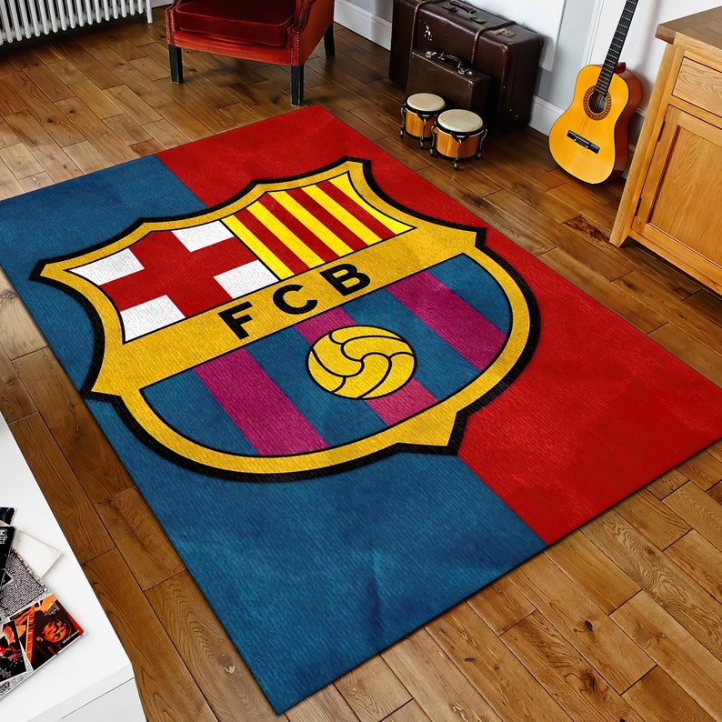 FC Barcelona, Barcelona Print, Messi, Hypebeast Rug, Funky Rug, Cool ...