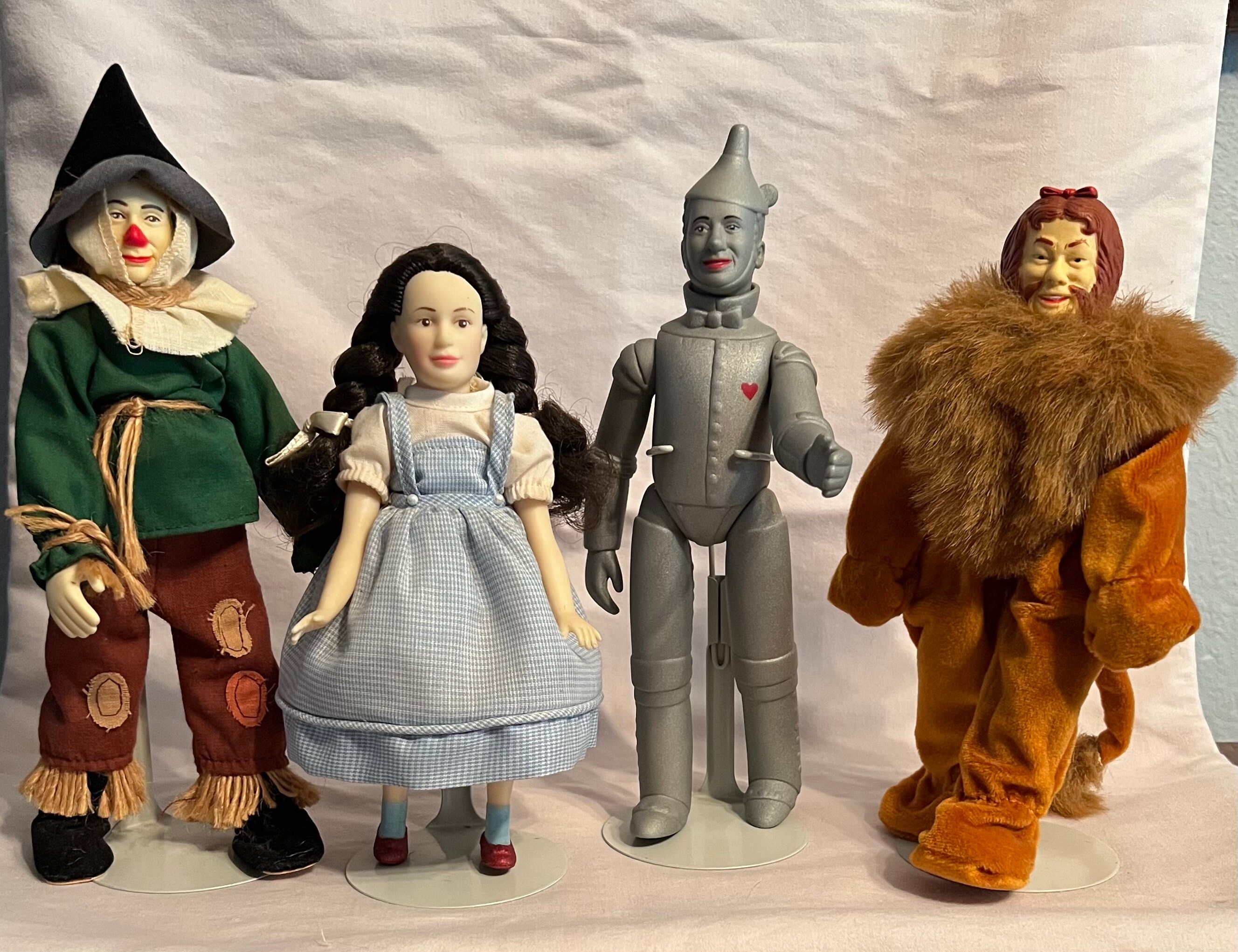 Wizard of Oz Doll Set and Stands Etsy UK