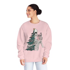 thumbnail image 2 of Sorta Merry Sorta Feral Christmas Sweatshirt Funny Christmas Shirt 2 of 11