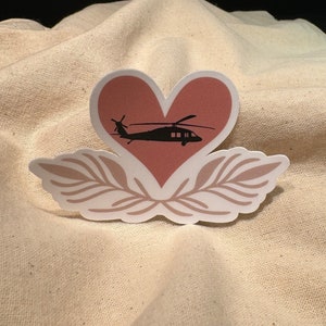 Army Helicopter Aesthetic Heart Army Helicopter Neutral Helicopter UH-60 Blackhawk, AH-64 Apache, CH-47 Chinook Pilot Aviation Wife Gift