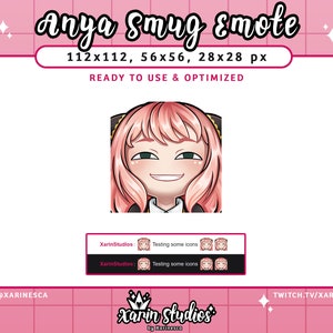 Anya_Smug - Discord Emoji