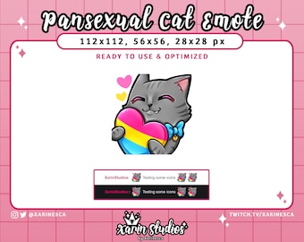 Bongo Cat Mushroom Animated Emote for Twitch Discord | Cute Kitten ...