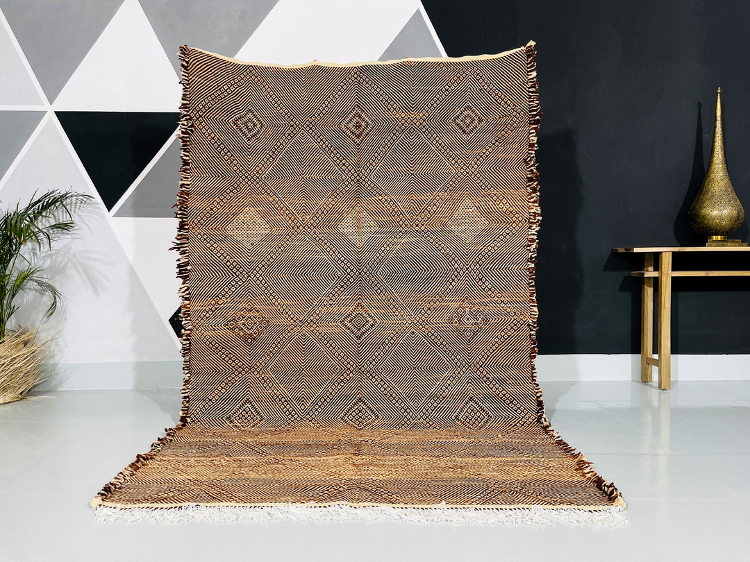 Amazing Zanafi Rug Moroccan Kilim Taznakht Zanafi Rug Etsy