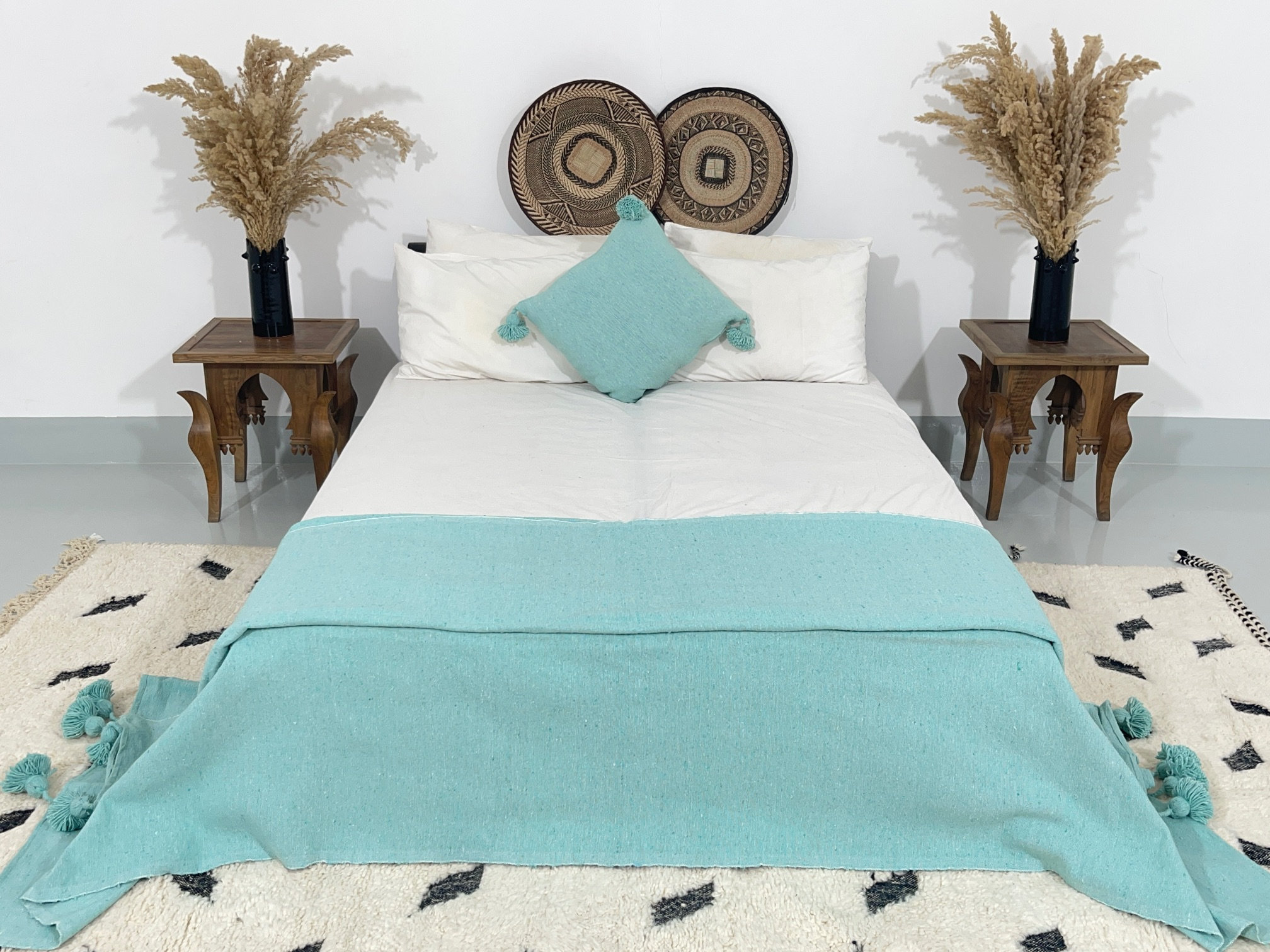 Turquoise Throw Etsy Singapore