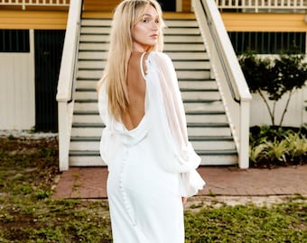 Detachable Pleated Wedding Dress Sleeves