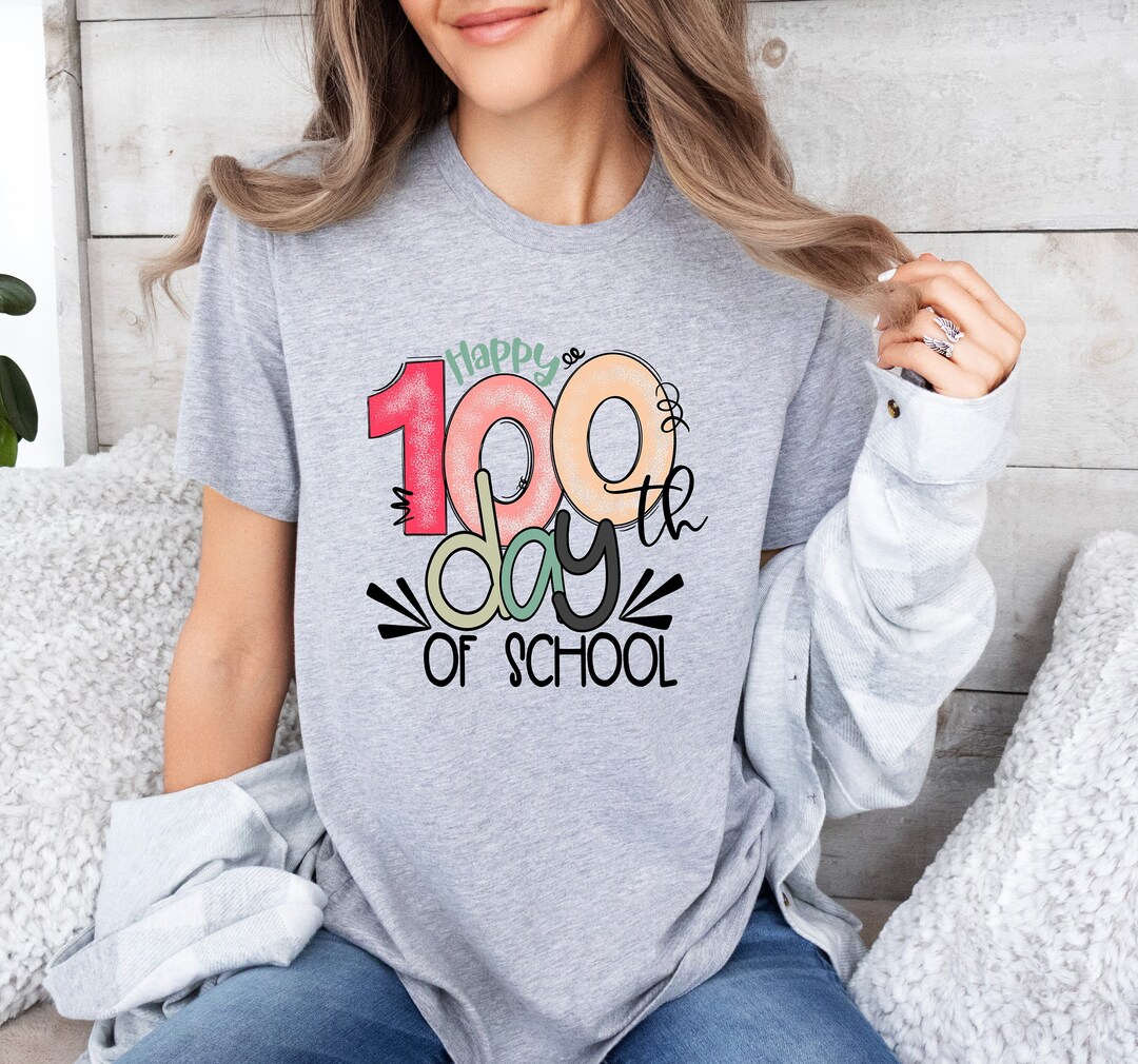 Happy 100 Days of School Shirt, Student Shirt, Back to School Shirt ...