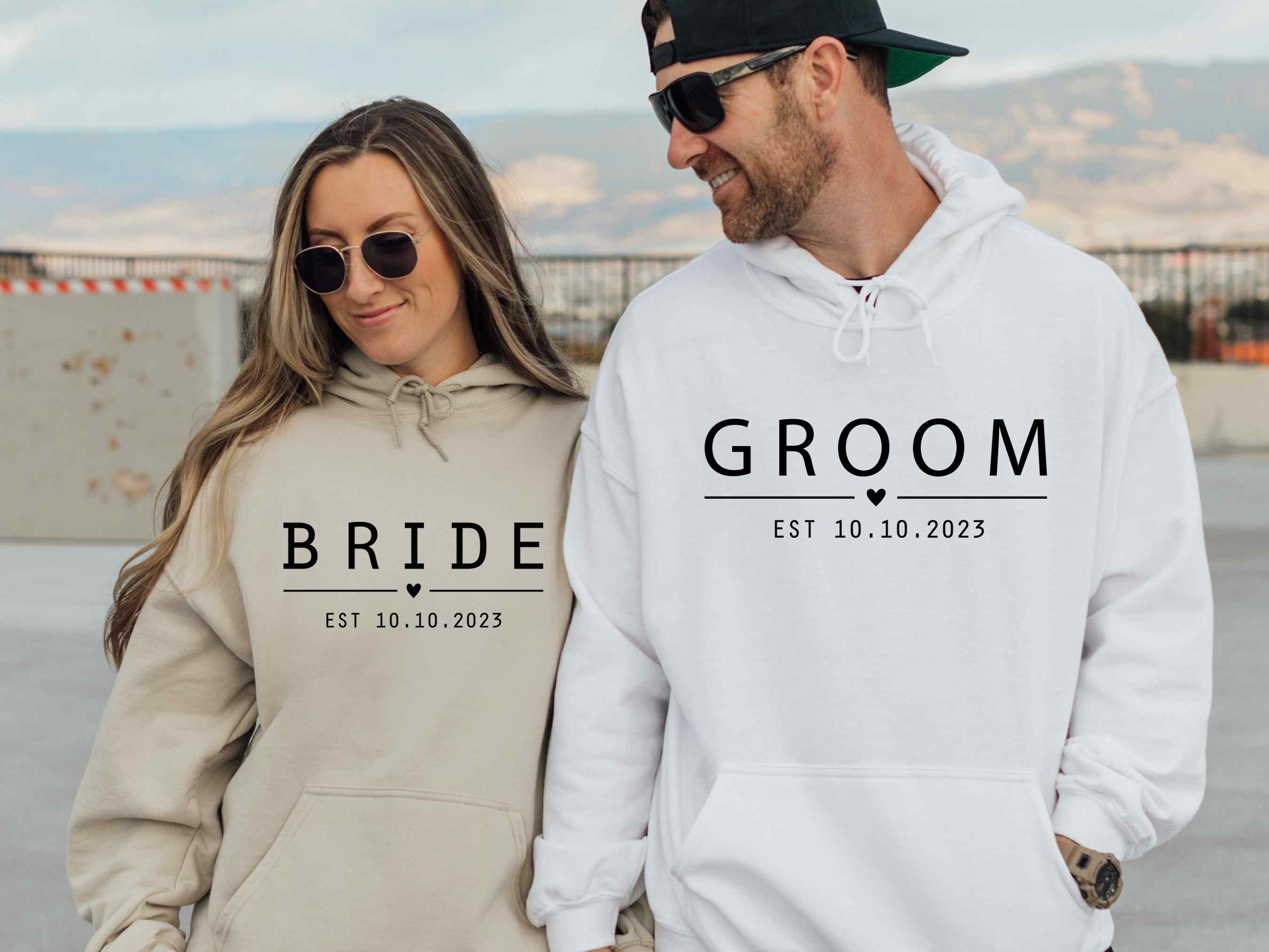 Personalized Bride and Groom Sweatshirt, Wedding Hoodie, Custom Couple Hoodie, Matching Couple, Wedding Gift, Just Married Gift, Wifey Hubby - Etsy Personalized Bride and Groom Sweatshirt, Wedding Hoodie, Custom Couple Hoodie, Matching Couple, Wedding Gift, Just Married Gift, Wifey Hubby - Etsy