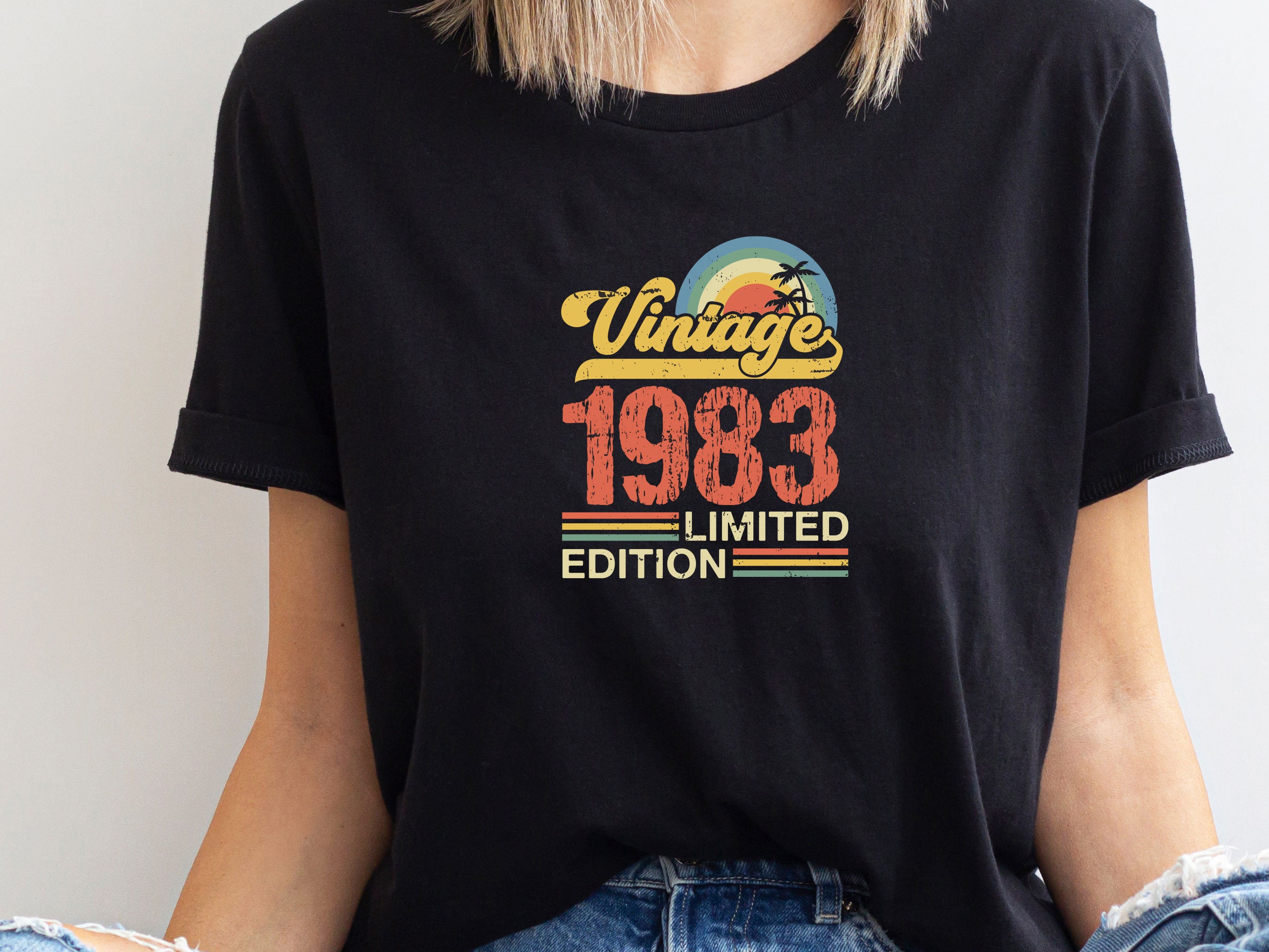 Birthday T-Shirt, 30Th Shirt, 40Th Gift, 50Th Tshirt, 1973 1983 Gifts, 60Th Cute Top