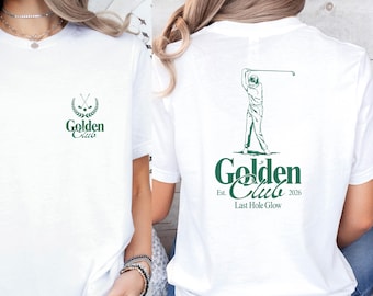 Retro Golf Club T-Shirt, Vintage Golfer Graphic Tee, Dad Golfing Gift, Golf Team Uniform