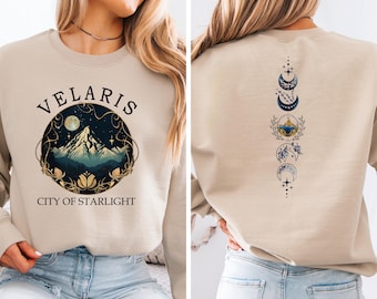 Acotar Velaris Sweatshirt, City of Starlight Sweater, Bookish Sweatshirt, The Night Court Sweater, Book Lovers Jumper, Book Lover Gift