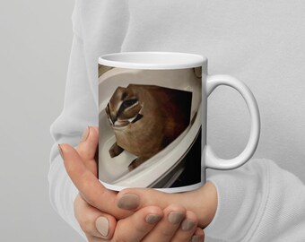 Funny Big Floppa Cat Meme Rapper Gifts Mug | Poster