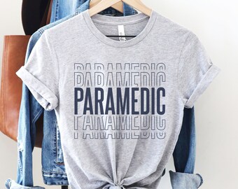 Paramedic Shirt, First Responder Tshirt, EMT Shirt, Emergency Responder Tee, Paramedic Gift, Emergency Medical Technician Shirt, EMS Shirt
