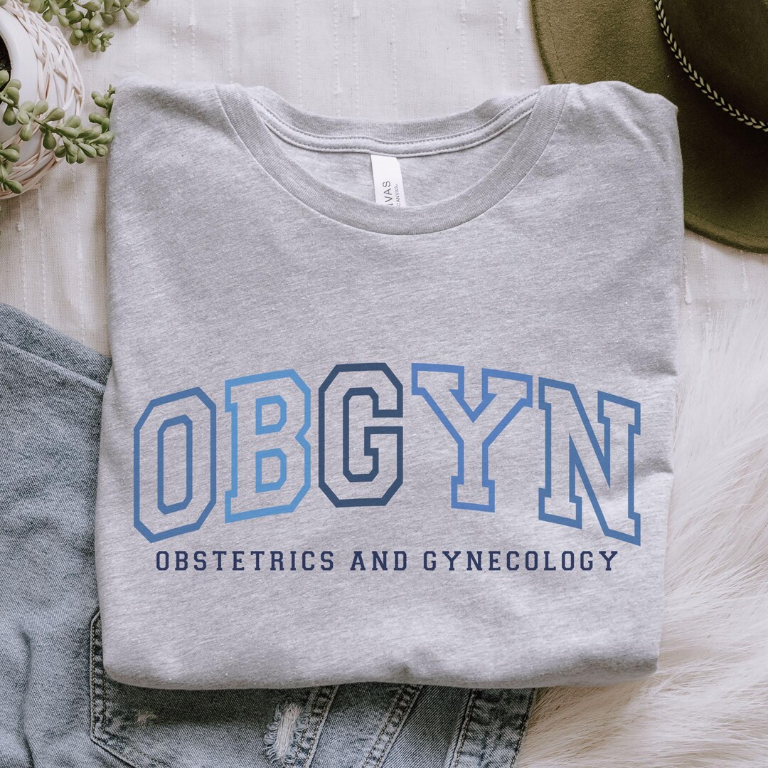 OBGYN T-shirt, Obstetrics and Gynecology Crewneck Shirt, OBGYN Nurse ...
