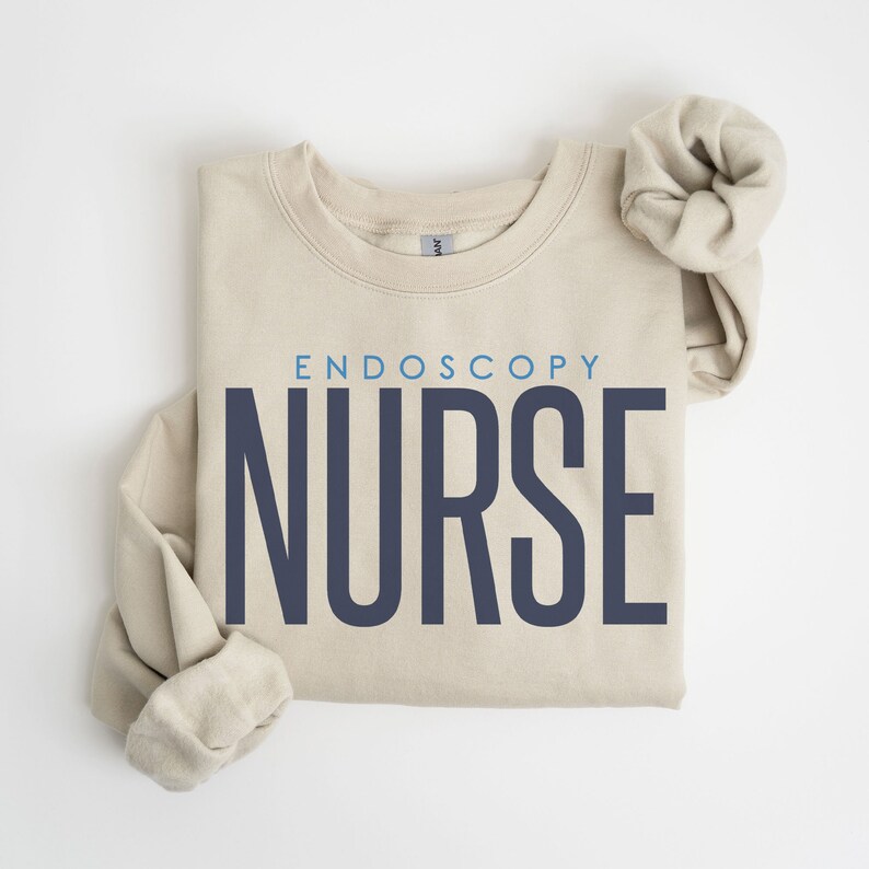 Endoscopy Nurse Sweatshirt, Endo Nurse Gift, Endo Nurse Sweater, Endoscopy Nurse Graduation Gift, Endo Nurse Appreciation, Gastroenterology Sand