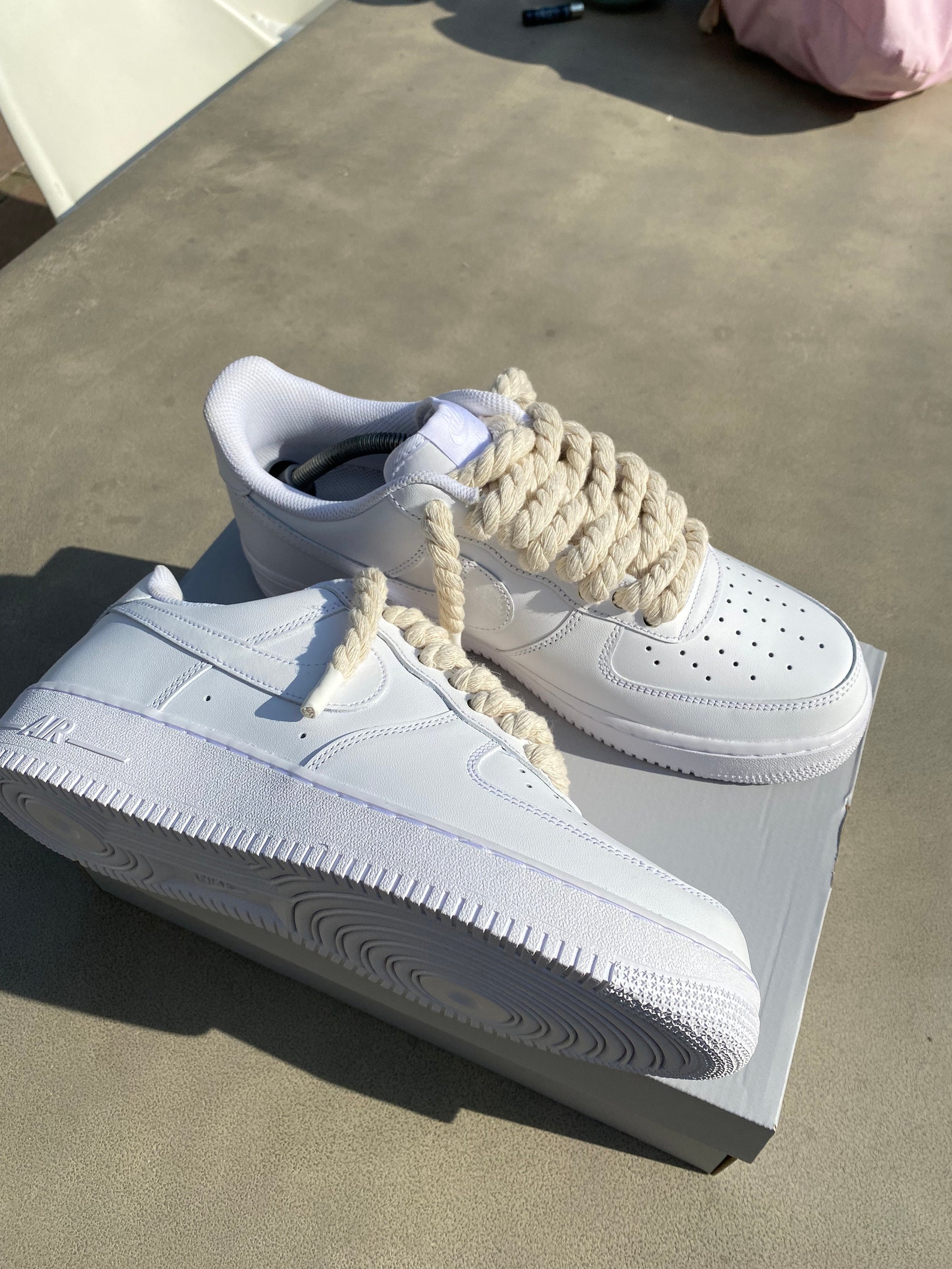 Nike Air Force Chunky Seil Schnürsenkel Custom Etsy Schweiz