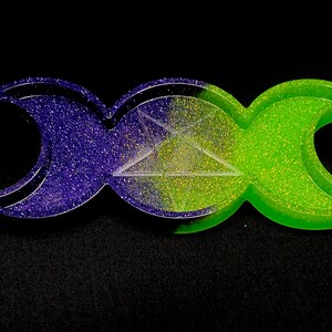 Epoxy Resin Triple Goddess Trinket Tray