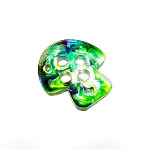 Epoxy Resin Mushroom Cart holder/ organizer