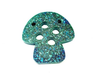 Epoxy Resin Mushroom Cart Holder/Organizer