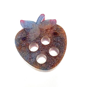 Epoxy Resin Strawberry Cart Holder