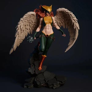 Stormwing Huntress / Unpainted 3D Model