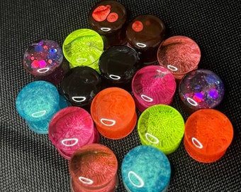 Mystery Plugs! Many Sizes Available! Mystery bag, random fun gauges