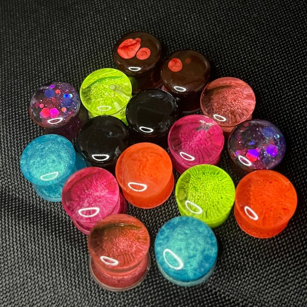 Mystery Plugs! Many Sizes Available! Mystery bag, random fun gauges