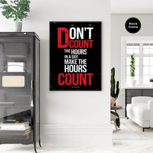 Motivational Poster, Motivational Wall Art, Motivational Quotes, Motivational, Office Wall Art, Work Motivation, Office Wall Décor, Business
