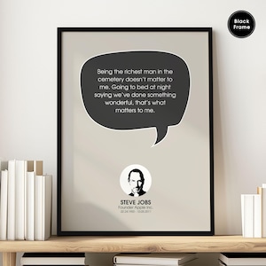 Steve Jobs, Entrepreneur, Founder Apple, Steve Jobs Quote, Famous Quotes, Success Quotes, Encouraging Quotes, Motivational Artwork
