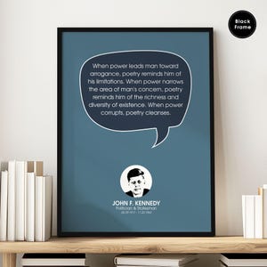 John F Kennedy, Politician & Statesman, John F Kennedy Quote, Famous Quotes, Success Quotes, Encouraging Quotes, Motivational Artwork
