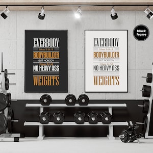 Bodybuilder, Gym Poster, Gym Wall Art, Gym Motivational Poster, Gym Motivation Wall Art, Gym Prints, Workout Wall Art, Workout Poster