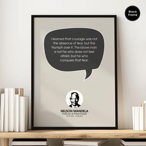 Nelson Mandela, Politician & Philanthropist, Nelson Mandela Quote, Famous Quotes, Success Quotes, Encouraging Quotes, Motivational Artwork