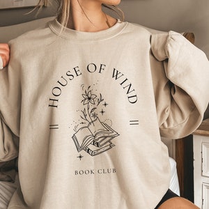 Acotar Sweatshirt | Velaris Sweatshirt | House of Wind | Acotar Merch | Acotar Shirt | Bookish sweater | Book Sweatshirt | Book Lover Gifts