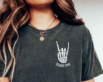 Comfort Colors Elder Emo Shirt Elder Emo Tee Emo Gift Emo Concert Tee Emo Kid Shirt Goth Tee Concert Shirt Millenial Gift for Millenial