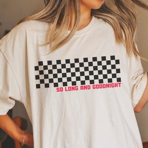 Comfort Colors So Long and Goodnight Elder Emo Shirt Elder Emo Tee Emo Gift Emo Concert Tee Concert Shirt Millenial Gift for Millenial