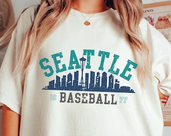 Comfort Colors Seattle Baseball Shirt Seattle Tee Game Day Apparel Unisex Tee