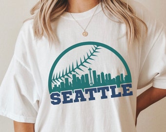 Comfort Colors Seattle Baseball Shirt Seattle Tee Game Day Apparel Unisex Tee