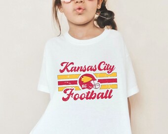 Youth Kansas City Football Shirt Kids Kansas City Tee