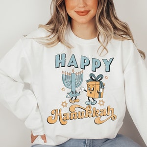 Ugly Sweater - Happy Hanukkah Graphic by Craft Home · Creative Fabrica